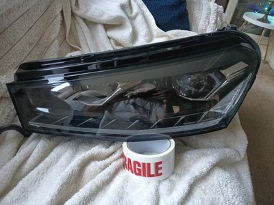 SKODA FABIA PASSENGER SIDE LEFT LED HEADLIGHT 6VC941015B 2021 -24 GENUINE MK4 - image 1 of 4