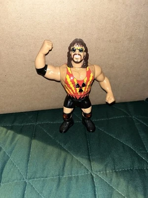 WWF Hasbro Adam Bomb Series 11 Green Card Wrestling Figure Rare wwe ljn vintage - Image 1 of 4
