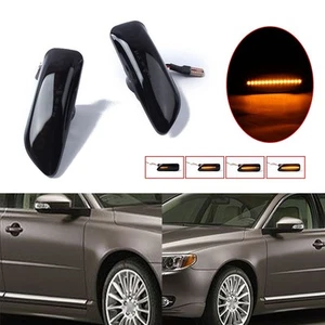 Long Lifespan Dynamic LED Turn Signal Light for Volvo S60 S80 V70 XC70 - Picture 1 of 12