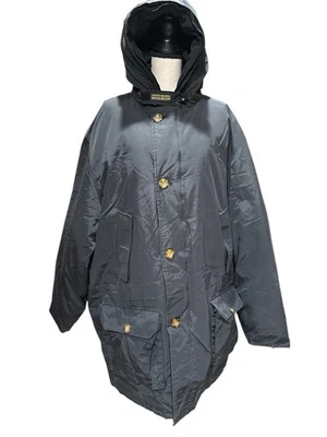 Abrigo de plumón negro WOOLRICH JOHN RICH & BROS Arctic Parka para hombre alto 2XL Foto 1 de 4
