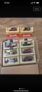 8 X Ledo Vintage Model Cars - Picture 1 of 4