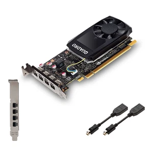 Nvidia Quadro P1000, 4GB GDDR5, 4x mDP (PNY VCQP1000-PB), 3536403354671 - Bild 1 von 1