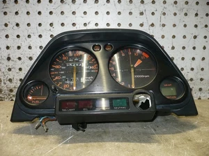 HONDA 85 CB700SC NIGHTHAWK 700 SPEEDOMETER TACHOMETER INSTRUMENTS GAUGES 25K MI - Picture 1 of 24