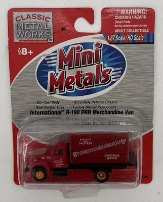 HO CMW Mini Metals #30165 International R-190 PRR Pennsylvania Merchandise Van - Image 1 of 4