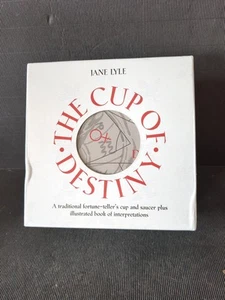 BOXED * JANE LYLE * THE CUP OF DESTINY * TEAL LEAF READING CUP + BOOKLET - Picture 1 of 9