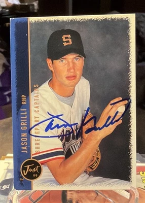 Jason Grilli 1999 Just Minors #24 AUTO - Image 1 of 3