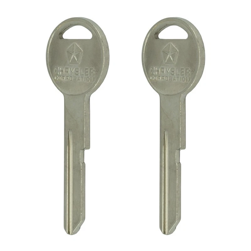 OEM Key 2 Blanks Dodge Plymouth Chrysler Mopar A B E Body Pickup Pentastar Truck - Image 1 of 1