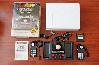 BOXED CBS COLECO VISION ROLLER CONTROLLER PLUS 2 X ORIGINAL GAMEPADS. - Image 1 of 4