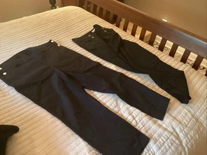 2 Capri Rafaela& 89th Madison Stretch Dressy Slim Leg Pull On Pants Sz14 - Picture 1 of 5