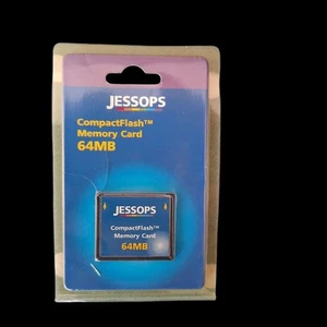 Official Jessops Compact Flash Memory Card 64MB Cameras NEW SEALED JESDCF64MBC - Picture 1 of 1
