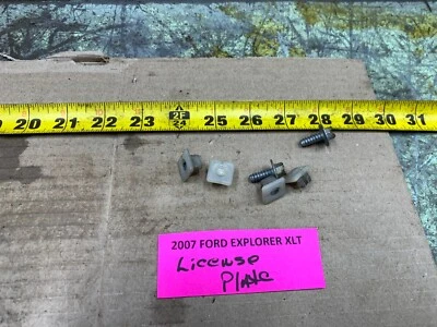 2006-2010 FORD EXPLORER  LICENSE PLATE SCREWS AND INSERTS - Image 1 of 4