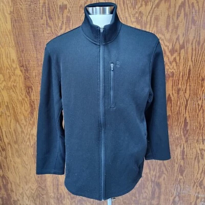 IZOD Perform Men’s Advantage Jacket Zipper Front Black Size XL - Image 1 of 4