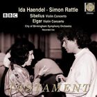 Ida Haendel Sibelius: Violinkonzert d-Moll / Elgar: Violinkonzert h-Moll (CD)