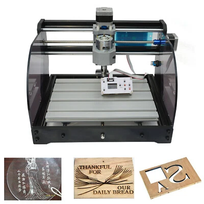 3 Axis CNC 3018 Pro Wood Router Small Engraver Kit DIY Mini Milling Machine USB - image 1 of 4