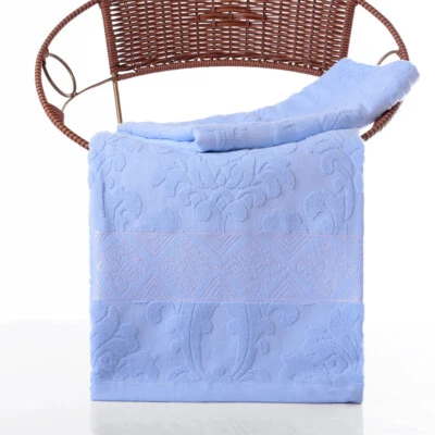 Towel Blanket Pure Cotton Relief Throws Traditional Blanket 100% Cotton Blankets - Image 1 of 4
