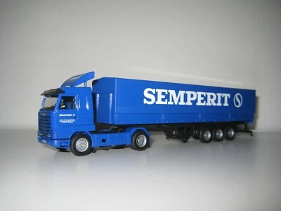 Herpa H0 142182 - Camión SCANIA con remolque "SEMPERIT" - Imagen 1 de 4