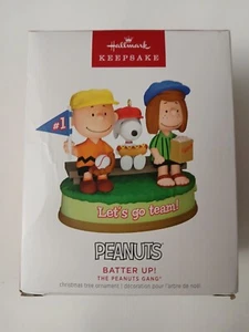 Hallmark Ornament Peanuts Lets Go Team 2023 Nuevo En Caja - Imagen 1 de 3