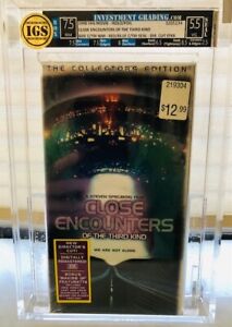 Close Encounters of the Third Kind VHS Tape Sealed IGS 7.5 Spielberg Dreyfuss  