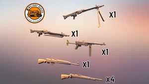 German panzergrenadier weapon set 1944 1:48 - Zdjęcie 1 z 6