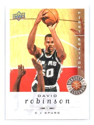2008 Upper Deck First Edition #222 David Robinson San Antonio Spurs - Image 1 of 2