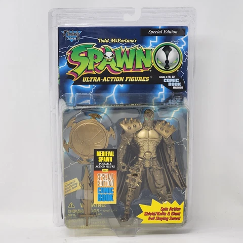 McFarlane Toys Spawn Ulta-Action Figures Special Edition Medieval Spawn New Cover