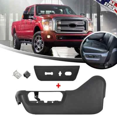 2x Front Driver Seat Trim Panel Set For Ford F250 F350 F450 Super Duty 2011-2016 Foto 1 de 4