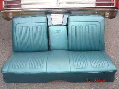 Grand Prix 1964 marcos de asiento trasero verde azulado y parrilla de altavoz solo recogida local Foto 1 de 4