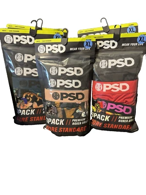 PSD 3 Pack Core Standard Premium Boxer Briefs Men's XL (40-42) - Image 1 of 4