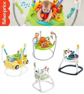 Fisher-Price Baby Bouncer SpaceSaver Jumperoo Activity Center Lights Sounds - Picture 1 of 30