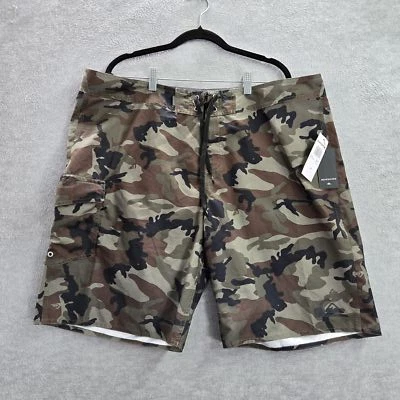 Traje de baño Quiksilver para hombre 42 tabla de camuflaje TODOS LOS DÍAS 21 logotipo 10" entrepierna nuevo con etiquetas Foto 1 de 4