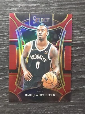 2023-24 Select Mezzanine Level Dariq Whitehead Red Prizm Rookie /175 - Image 1 of 3