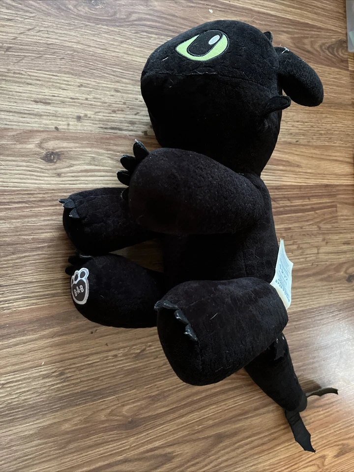 Juguete de peluche Build A Bear Toothless Cómo entrenar a tu dragón Dreamworks Foto 1 de 4