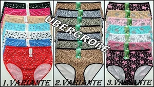 4*5*er.Damen Bambus Slips Pantys Unterhose Übergröße.Gr.:2XL;3XL;4XL=54/56;58/60 - Bild 1 von 11