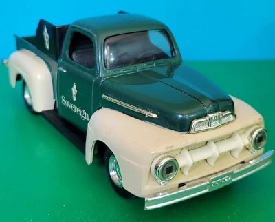 Ford Pickup Bank edición limitada 1998 Ertl 1951 artículo Sovereign Bank escala 1/25 Foto 1 de 4