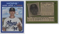 2020 Topps Heritage Minor League Edition Blue /99 Corbin Carroll #54