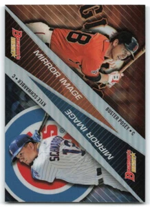 2015 Bowman's Best #MI-3 Kyle Schwarber, Buster Posey Mirror Image Refractor 3AW - Picture 1 of 2