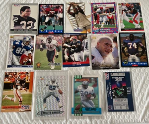 NFL Cards from the 90’s (Pro set, Upper Deck, Mixture See Pics Lot Of 14 - Picture 1 of 5