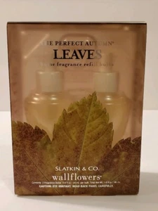 Bath & Body Works The Perfect Autumn Original Leaves Wallflower Refills Slatkin - Picture 1 of 2