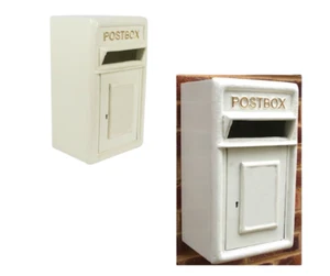 Rolson Wall Mounting Cast Iron Post Box Postal Box Cream British Mailbox - Picture 1 of 1