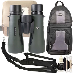 Vortex 12x50 Diamondback HD Binoculars DB-217 with Top Accessories - Picture 1 of 9