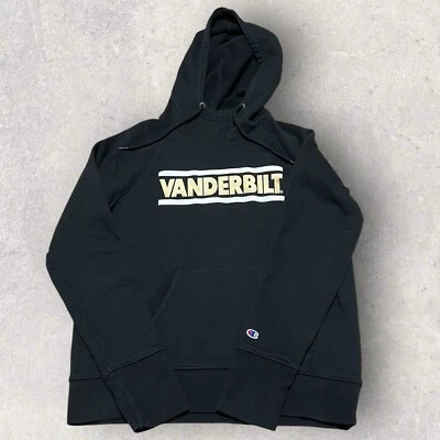 范德比尔特 Commodores 毛衣女式小号冠军圆领套衫连帽衫 — 第 1/4 张图片