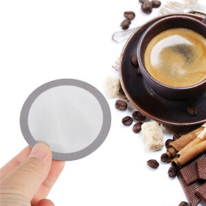 Reusable Coffee Filter Basket for Coffee Making Machine Stainless Steel New ST