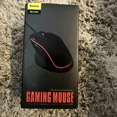 Baseus Gamo Gaming Mouse - 9 Programmable Buttons - Image 1 of 2
