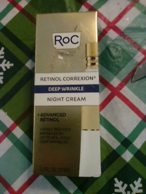 RoC Retinol Correxion Deep Wrinkle Night Cream Advanced Retinol 1oz Great Price  - Image 1 of 4