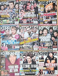 Magazine Mixed x9 Set 2 - Kerrang - Parkway Drive, A Day to Remember See Info - Picture 1 of 24