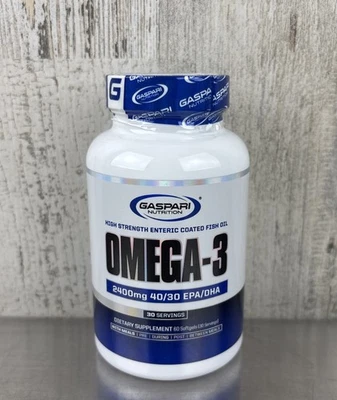 Gaspari Nutrition Omega-3 High Strength Fish Oil 30 Servings - Image 1 of 2