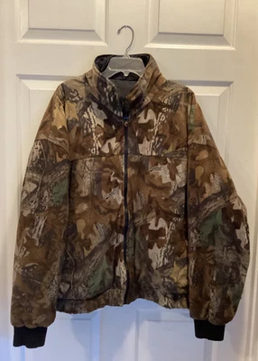 Duxbak Men Jacket 2XL Timber Reversible Camouflage Hunting Outdoor Full Zip - Image 1 of 4