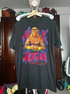 Camiseta Vintage Hollywood Hulk Hogan Lucha Reimpresión Camisa S-5XL - Imagen 1 de 3