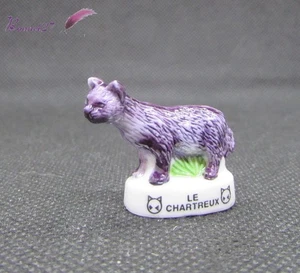 Feve Les Races de Chat Cat Edition Atlas " Le Chartreux " #A2 - Imagen 1 de 2