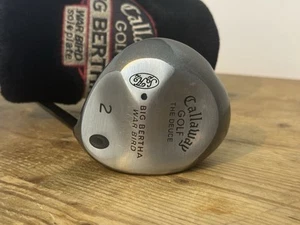 Callaway Big Bertha War Bird 2 Wood ‘The Deuce’ / *DENT TO HEAD* / Head Cover - Picture 1 of 24